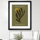 Cut Outs I by M Studio on GIANT ART - green mid century