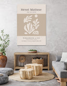 Papiers Découpés V by M Studio on GIANT ART - beige mid century
