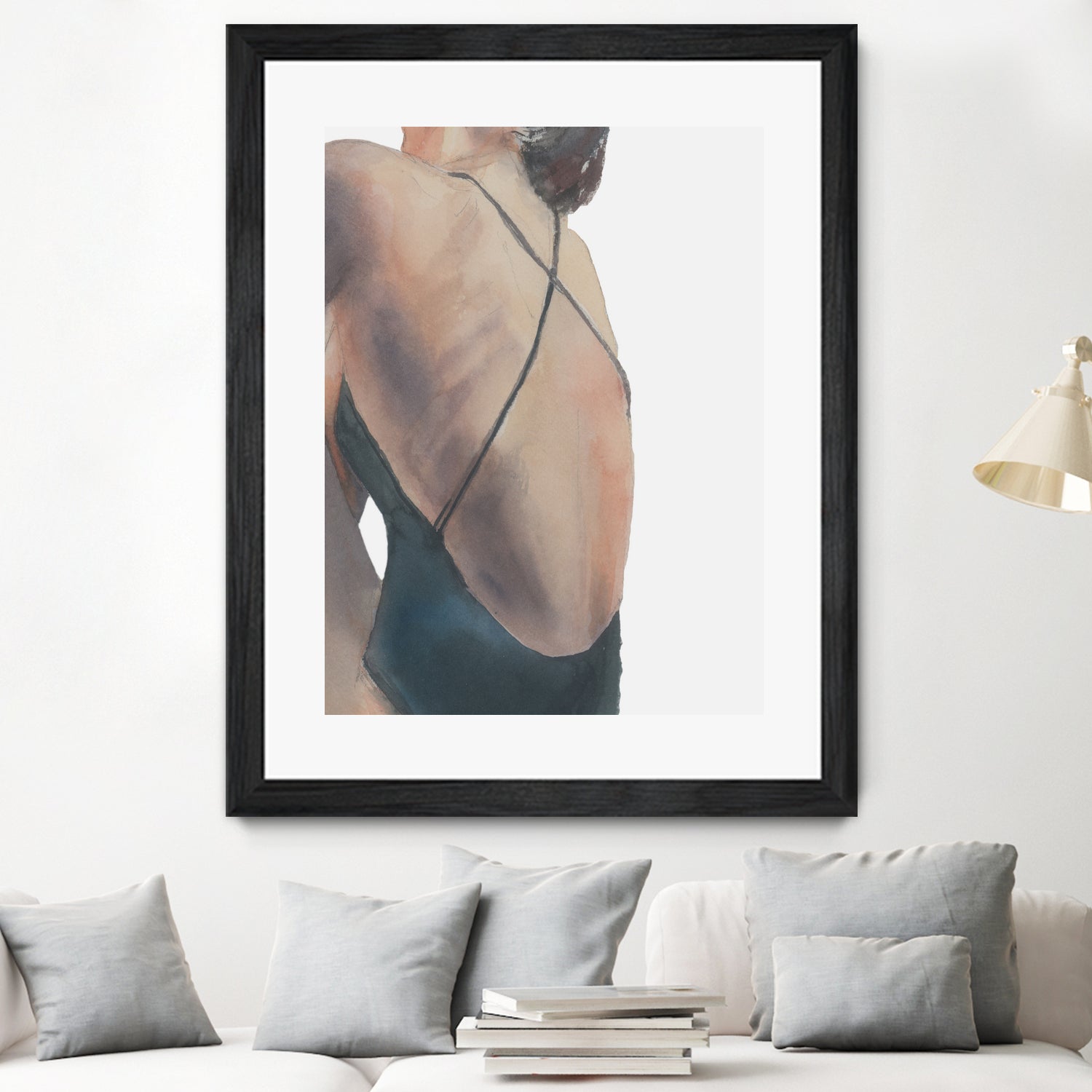 Le Dos by M Studio on GIANT ART - woman