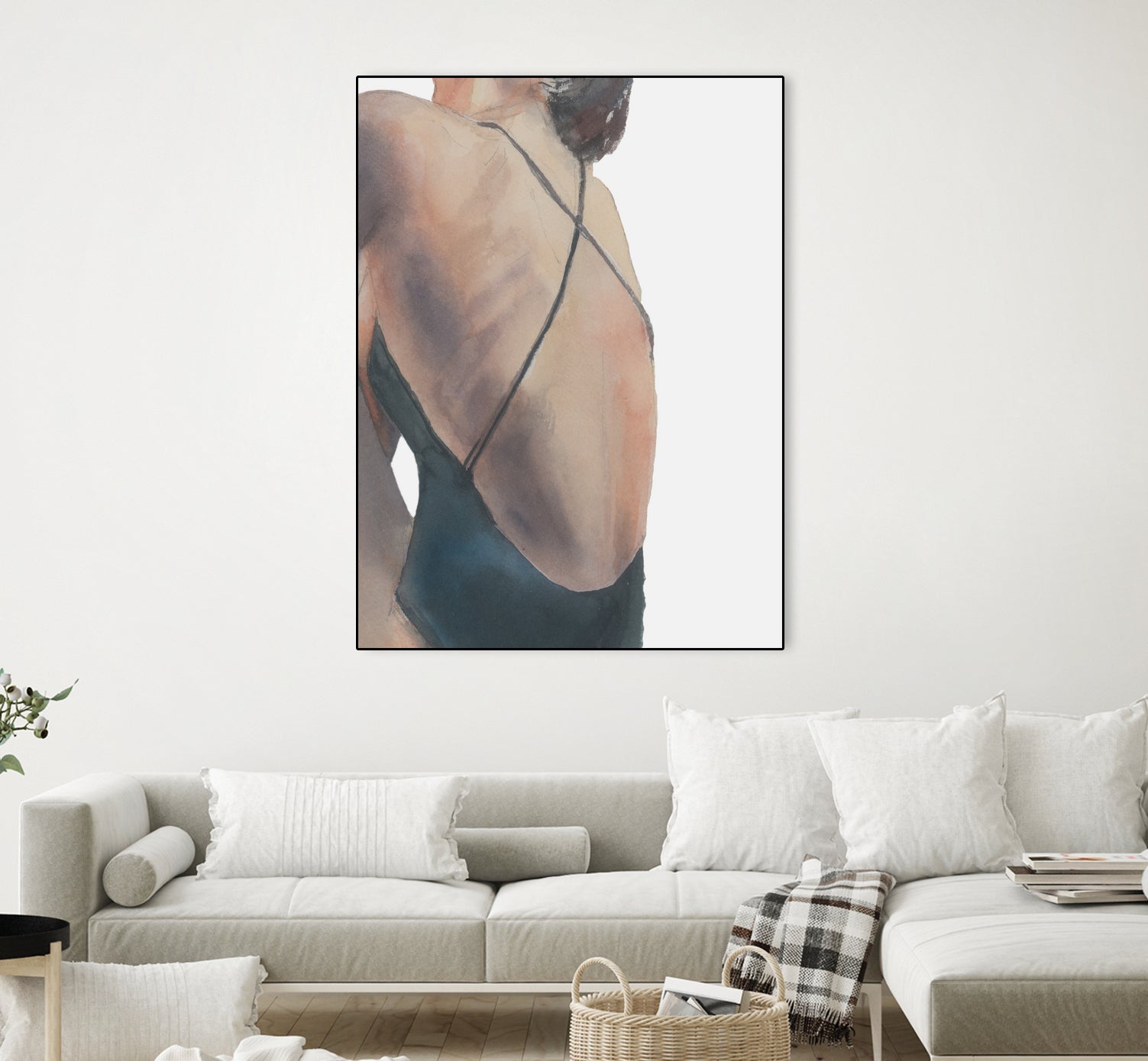 Le Dos by M Studio on GIANT ART - woman