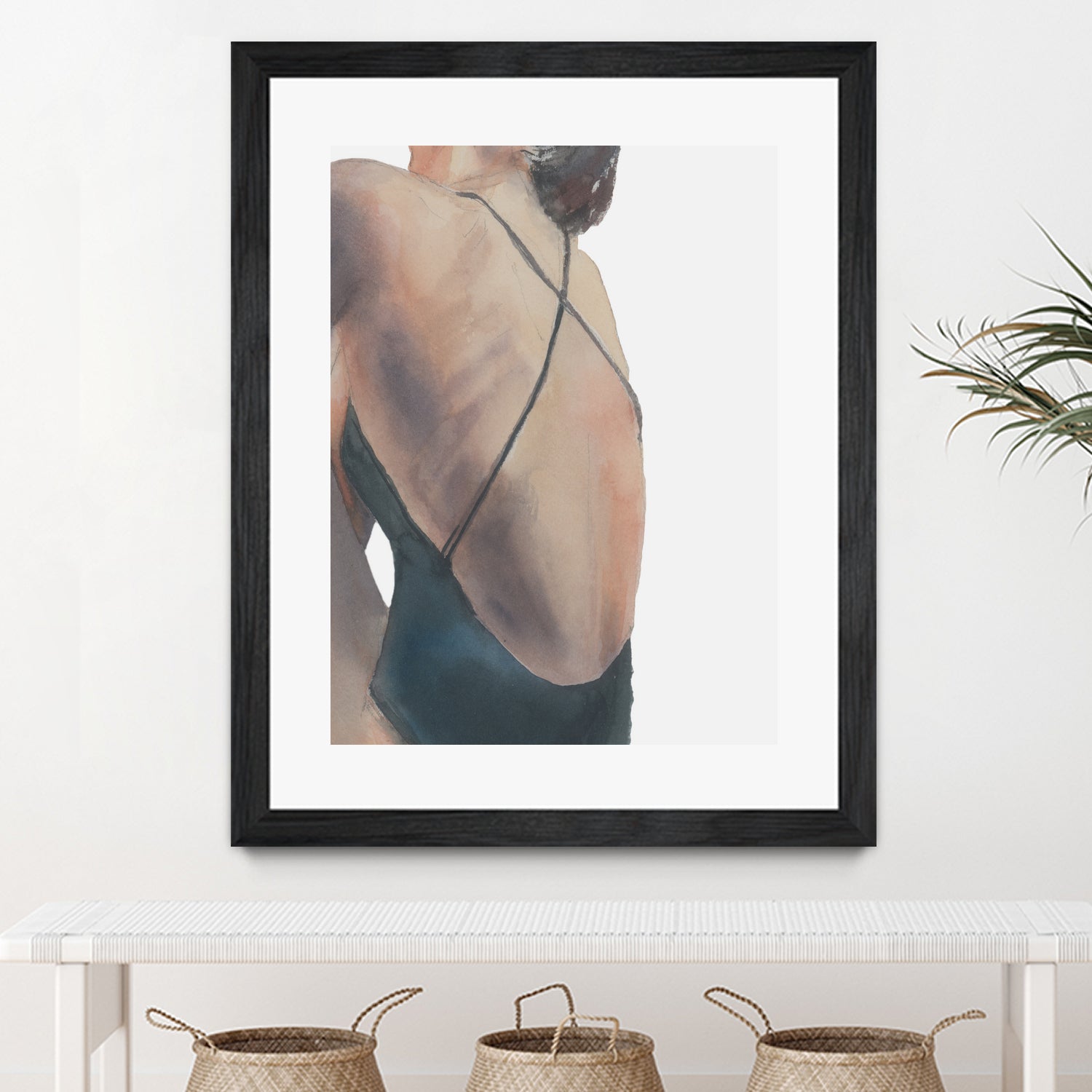Le Dos by M Studio on GIANT ART - woman