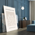 Le pouvoir des fleurs IV by M Studio on GIANT ART - beige