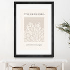 Le pouvoir des fleurs IV by M Studio on GIANT ART - beige