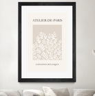 Le pouvoir des fleurs IV by M Studio on GIANT ART - beige