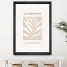 Le pouvoir des fleurs III by M Studio on GIANT ART - beige