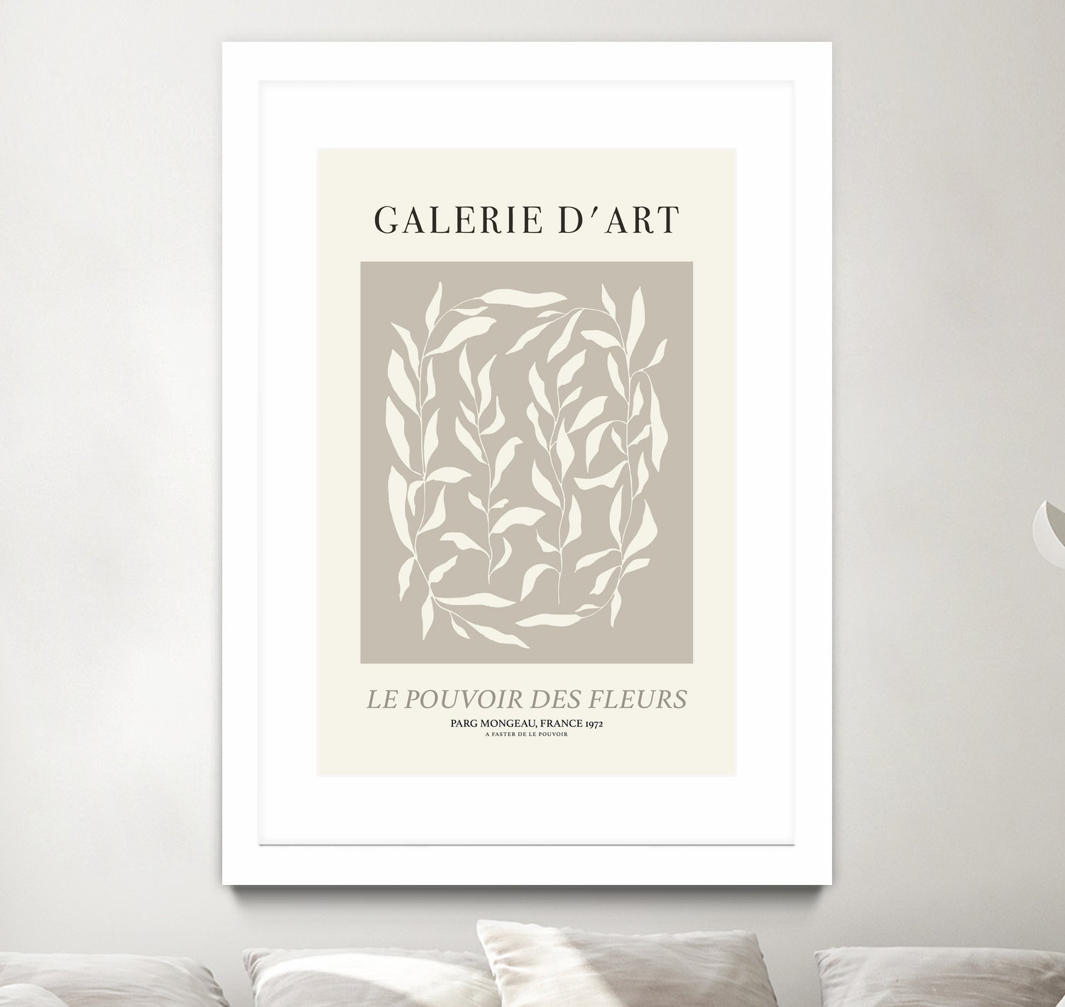 Le pouvoir des fleurs by M Studio on GIANT ART