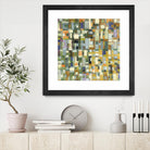 IN STAGE - chrome beige by Celine Cimon on GIANT ART - yellow abstract canadian
