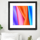 TANGO - original by Celine Cimon on GIANT ART - orange abstract canadian