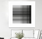 Vibing I by Daleno Art on GIANT ART - white patterns abstrait 