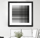 Vibing I by Daleno Art on GIANT ART - white patterns abstrait 