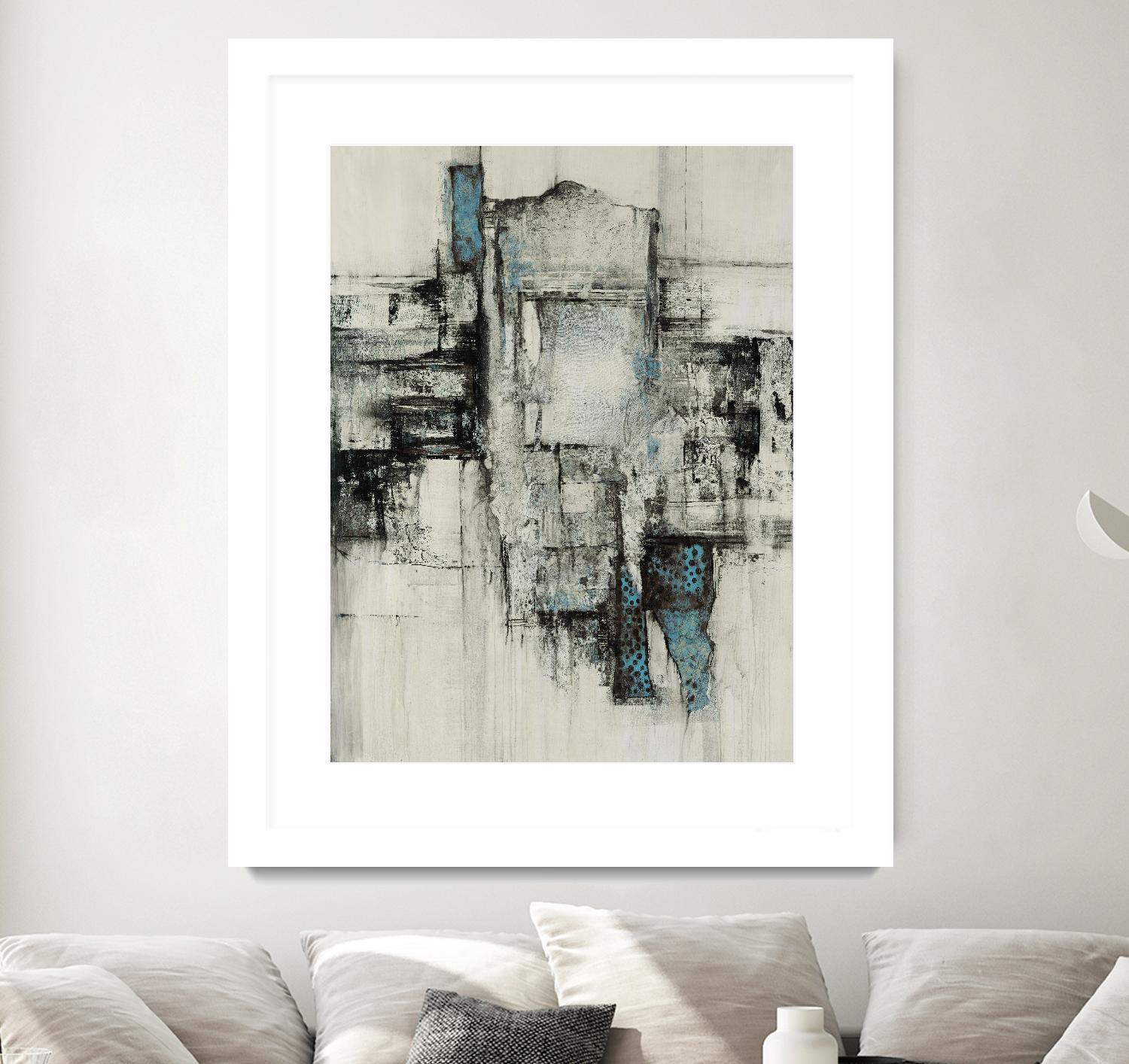 Paper Performance II by Daleno Art on GIANT ART - beige abstract abstract