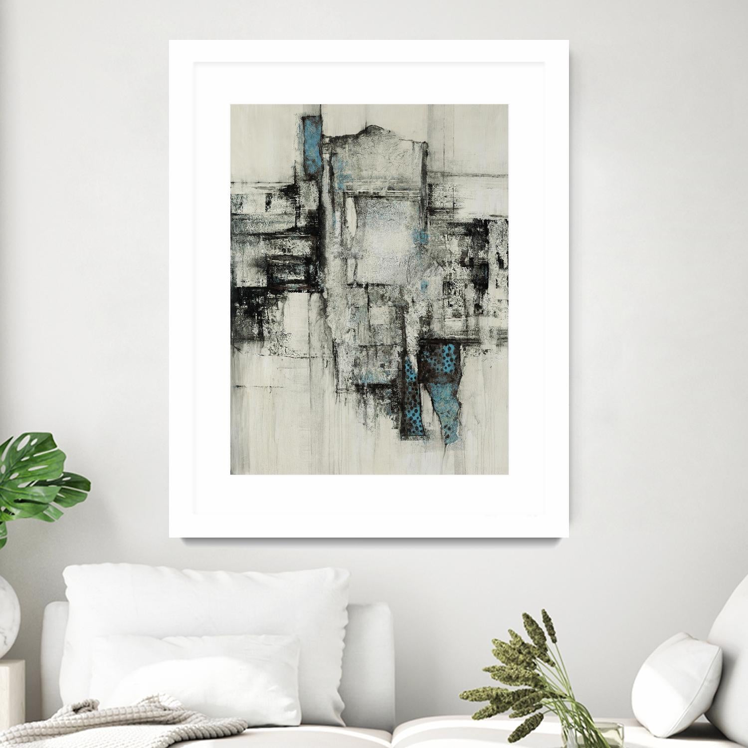 Paper Performance II by Daleno Art on GIANT ART - beige abstract abstract