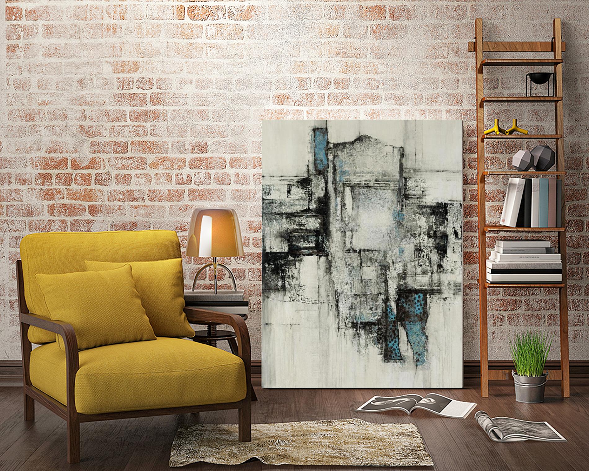 Paper Performance II by Daleno Art on GIANT ART - beige abstract abstract