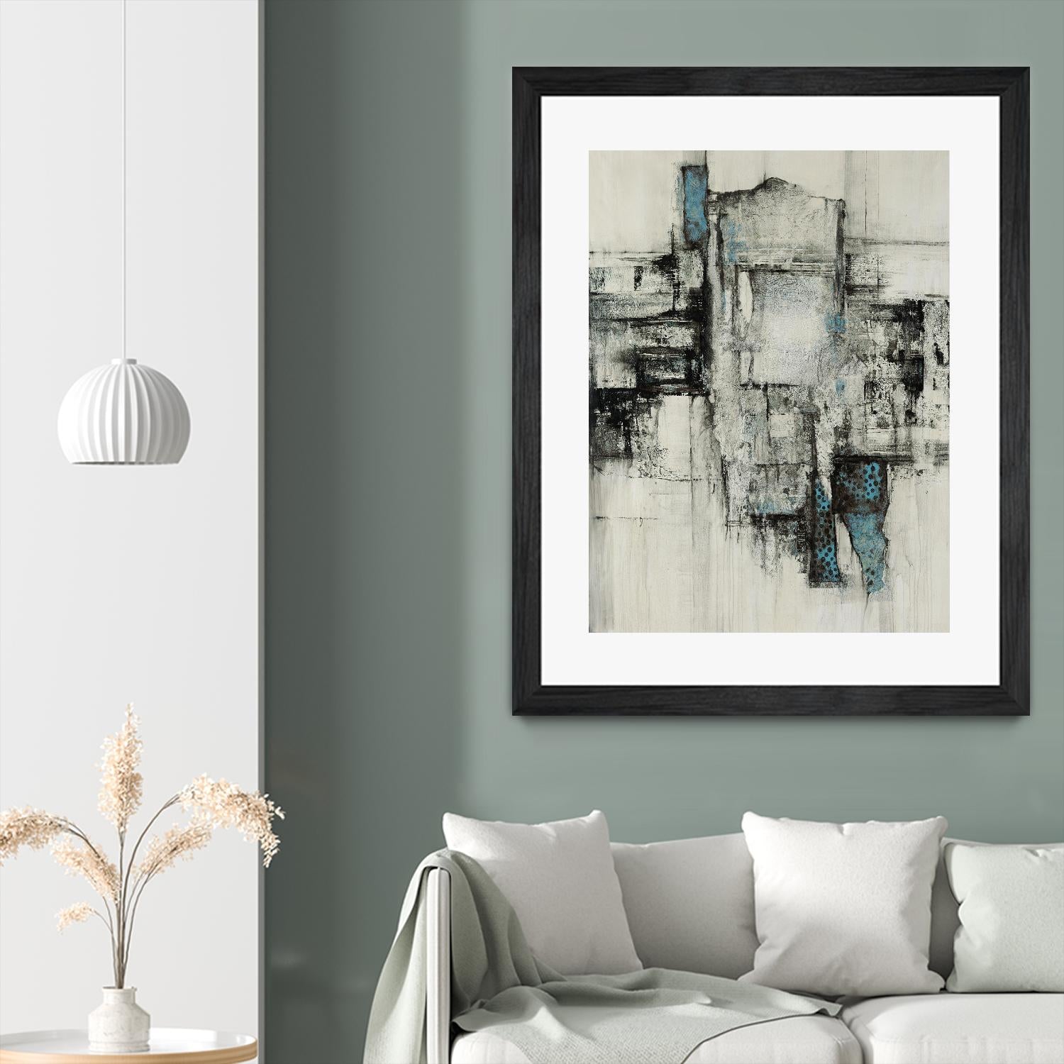Paper Performance II by Daleno Art on GIANT ART - beige abstract abstract