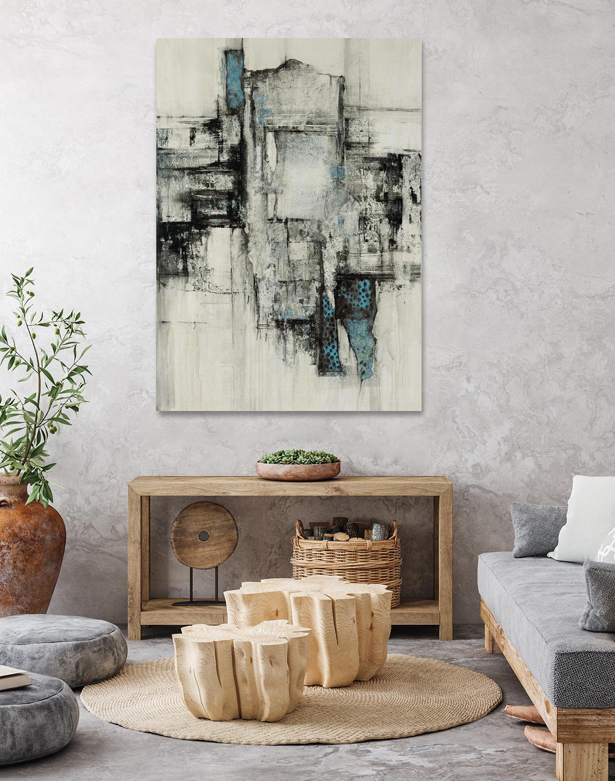 Paper Performance II by Daleno Art on GIANT ART - beige abstract abstract