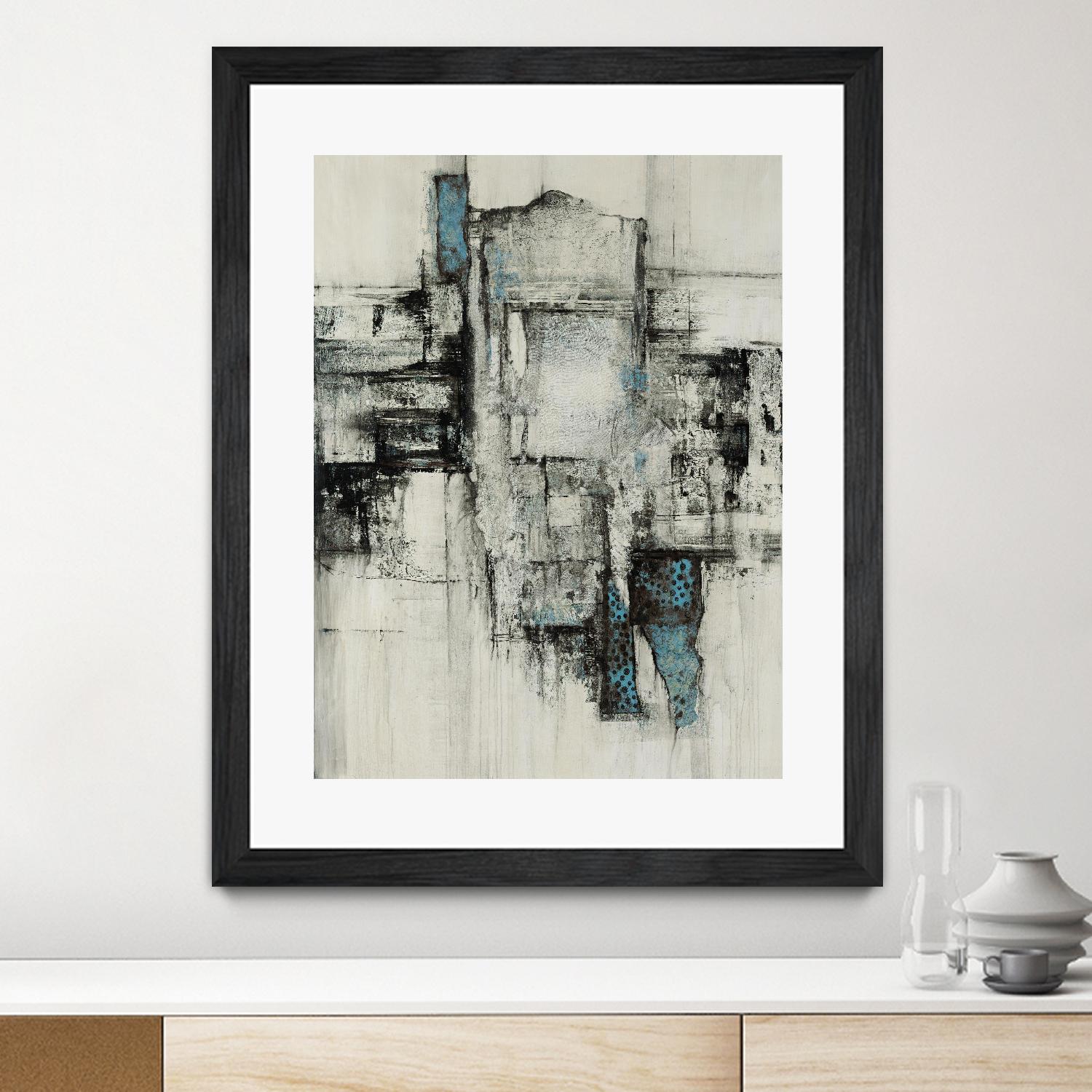 Paper Performance II by Daleno Art on GIANT ART - beige abstract abstract