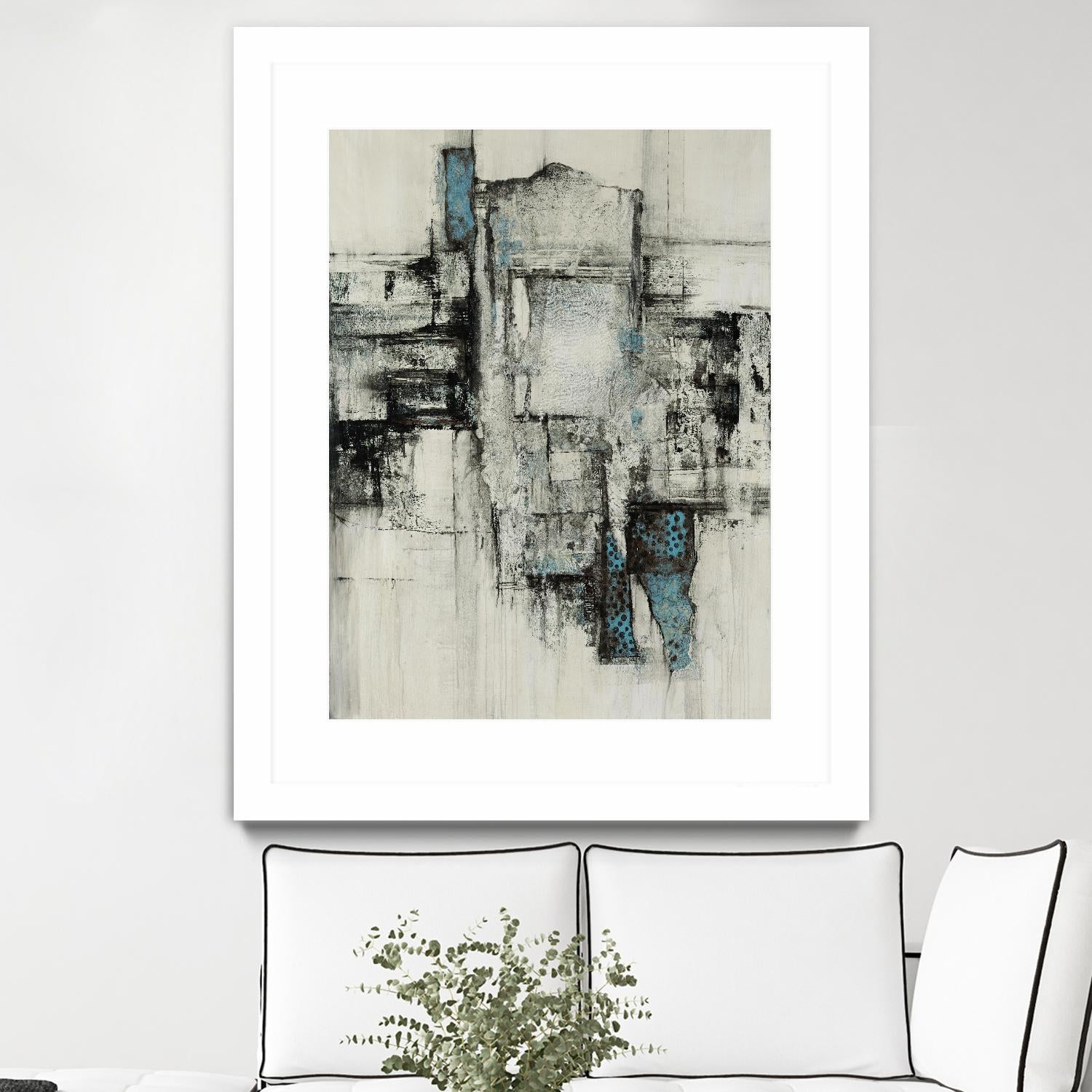Paper Performance II by Daleno Art on GIANT ART - beige abstract abstract