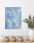 Prideful Petals by Daleno Art on GIANT ART - blue botanical leafs