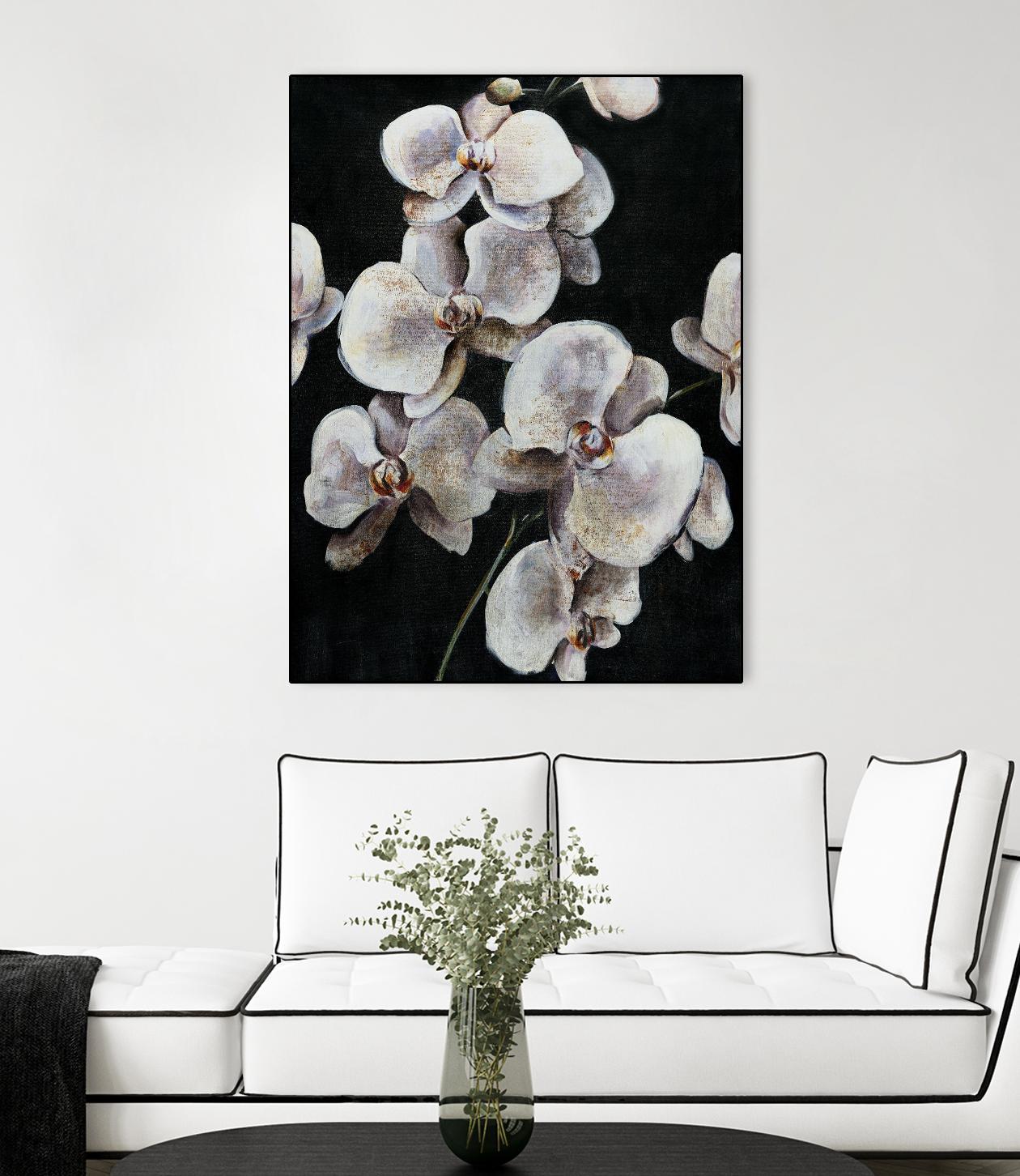 Dream of Dior I by Daleno Art on GIANT ART - orange abstract abstrait 