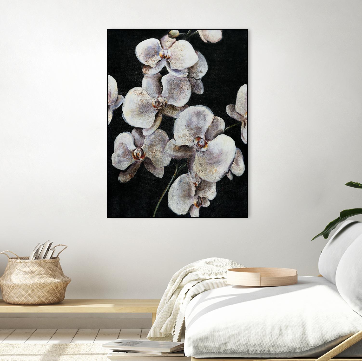 Dream of Dior I by Daleno Art on GIANT ART - orange abstract abstrait 