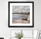 Patching for Summer by Daleno Art on GIANT ART - grey coastal