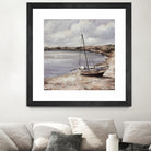 Patching for Summer by Daleno Art on GIANT ART - grey coastal