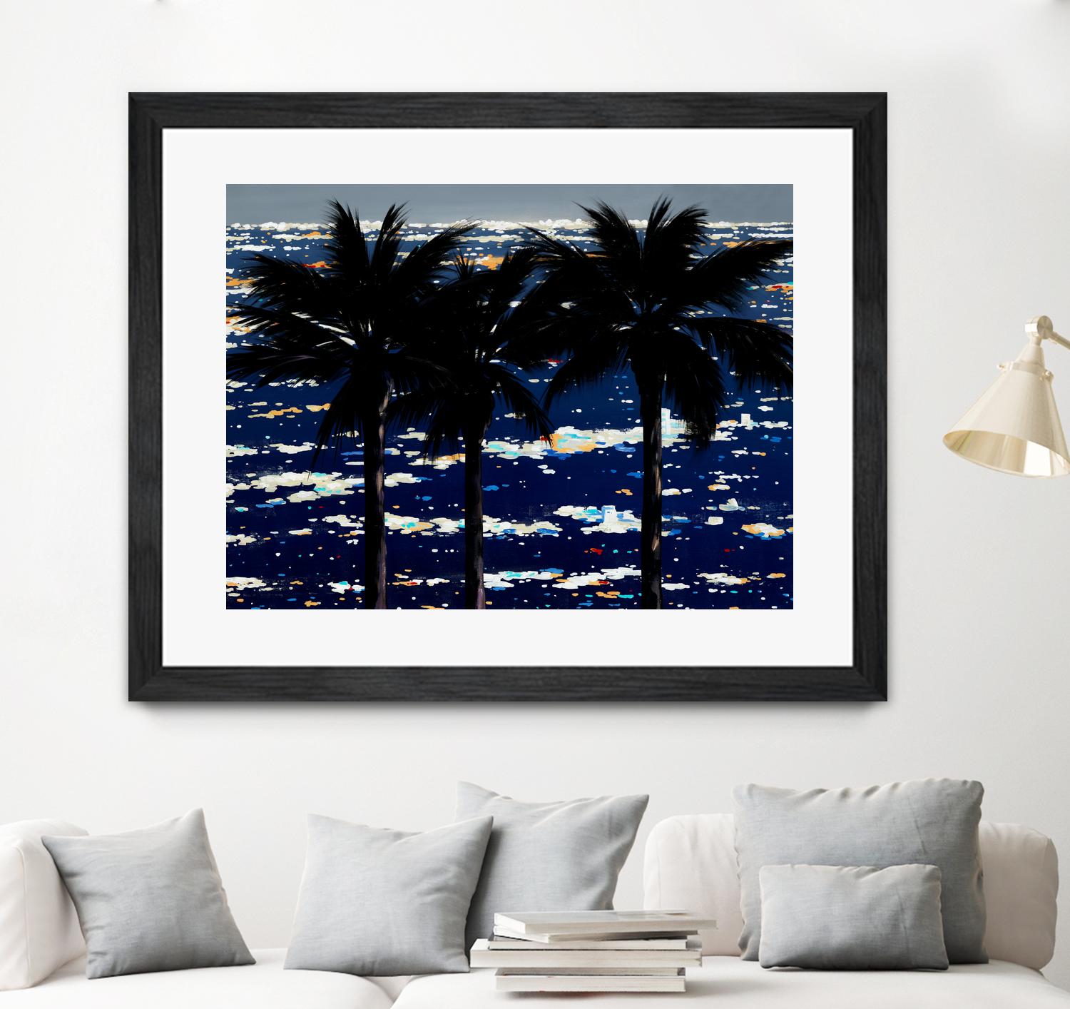 Lost in the View II by Daleno Art on GIANT ART - orange digital city