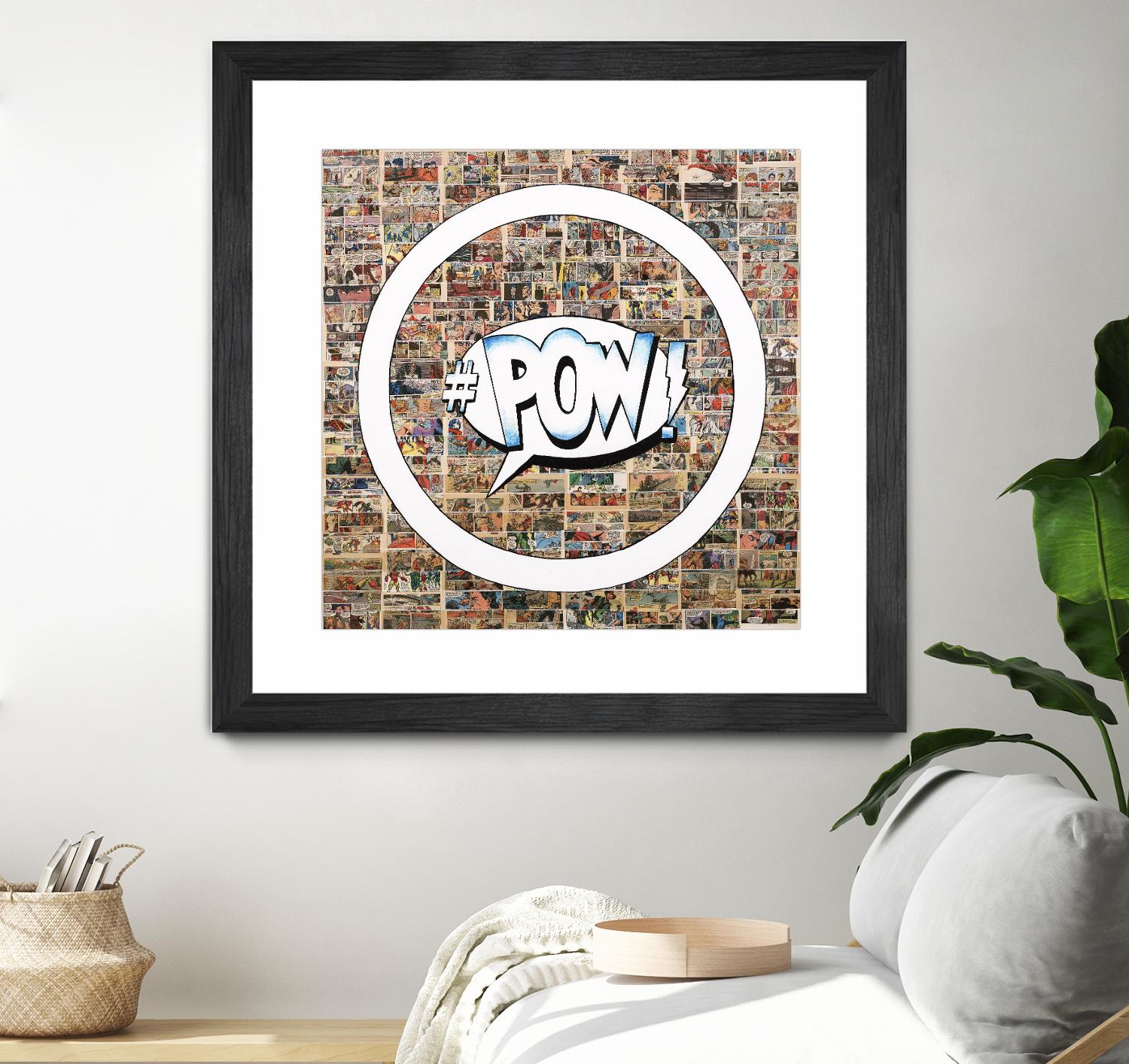 Smoke Circus I by Daleno Art on GIANT ART - white patterns  circle 