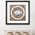 Smoke Circus I by Daleno Art on GIANT ART - white patterns  circle 
