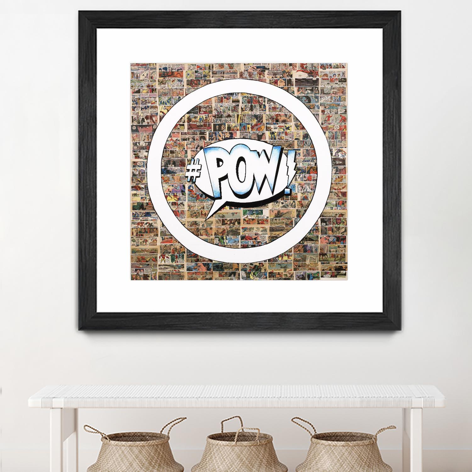Smoke Circus I by Daleno Art on GIANT ART - white patterns  circle 