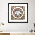 Smoke Circus I by Daleno Art on GIANT ART - white patterns  circle 