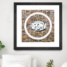 Smoke Circus I by Daleno Art on GIANT ART - white patterns  circle 