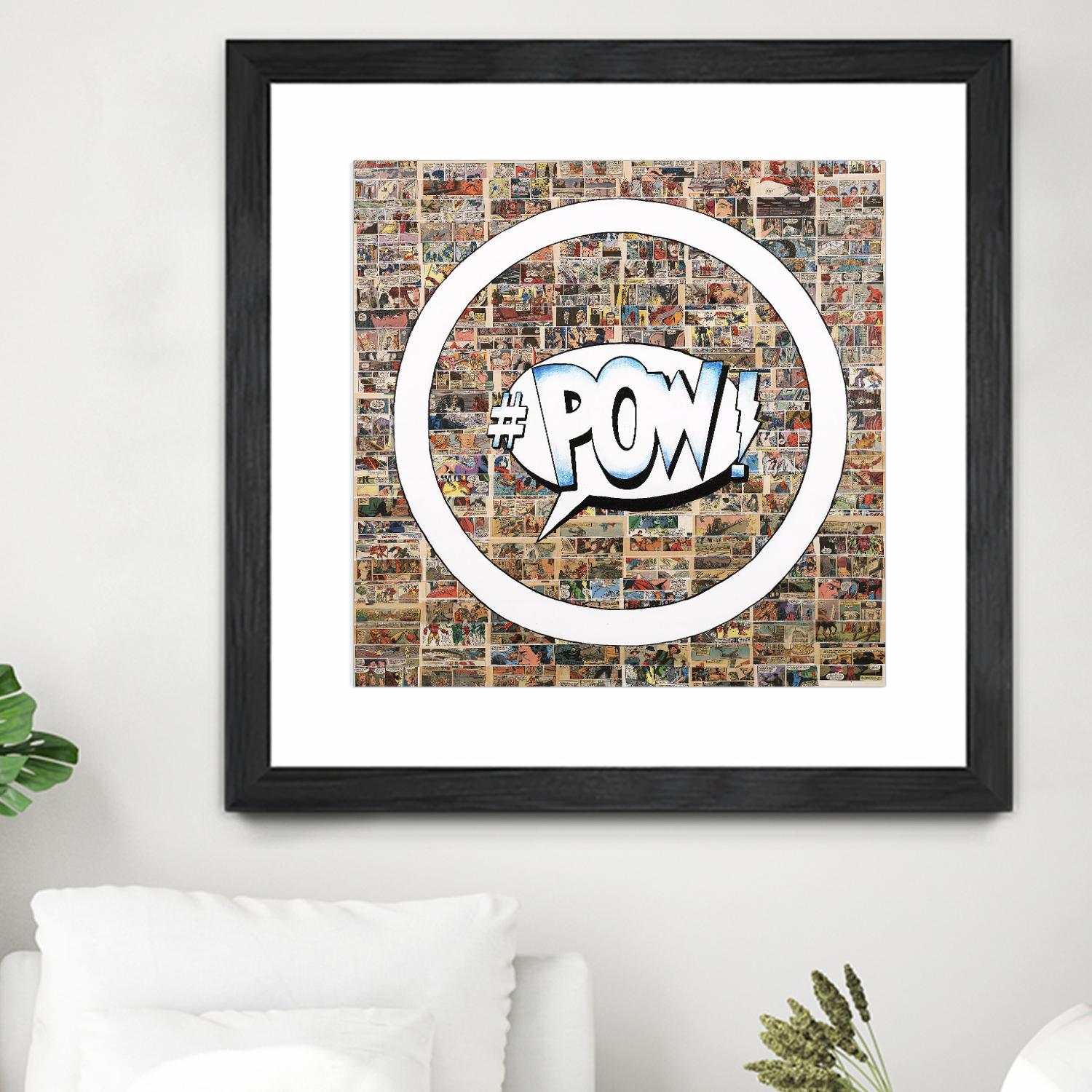 Smoke Circus I by Daleno Art on GIANT ART - white patterns  circle 