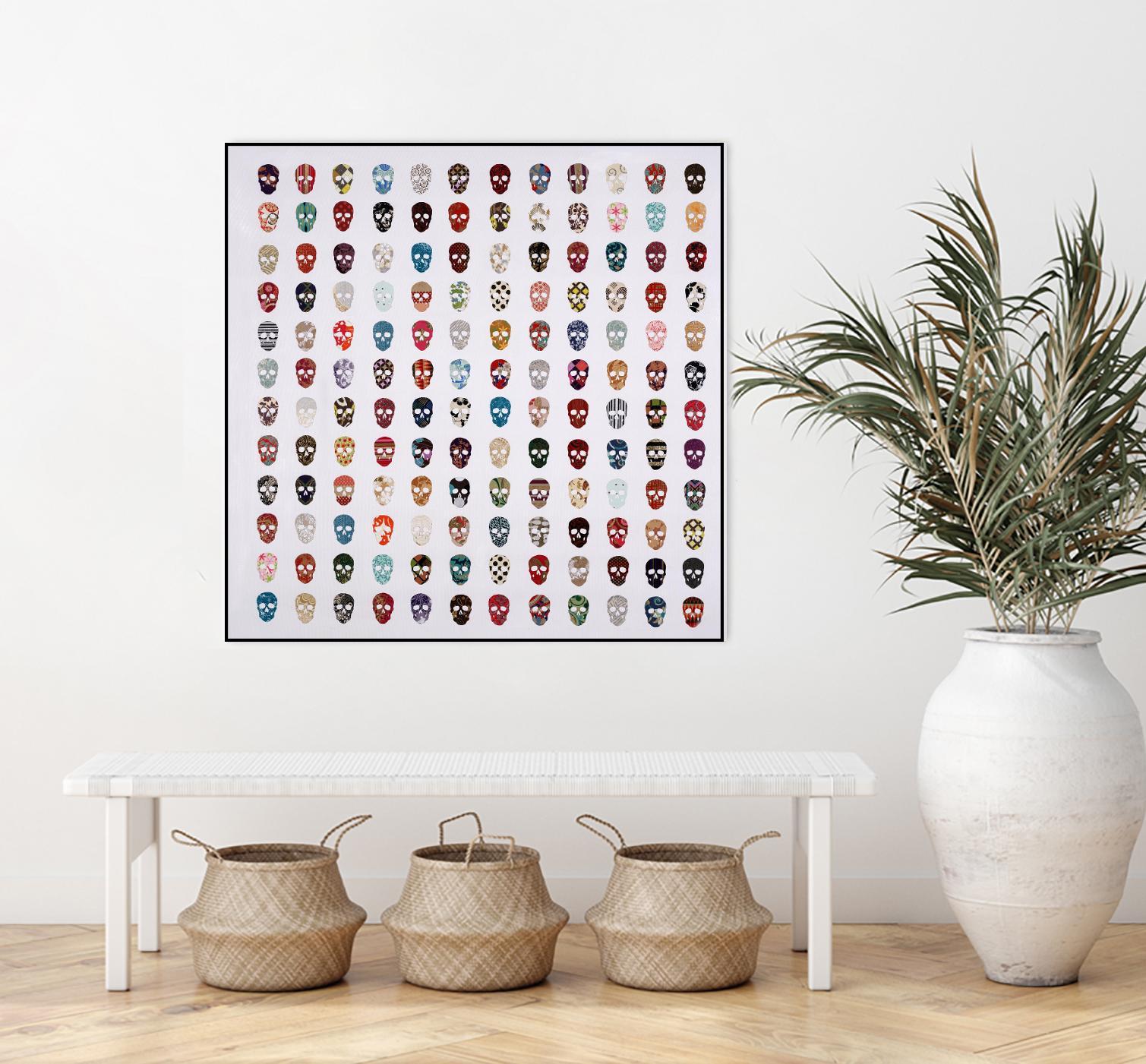 Gorgeous Crowd by Daleno Art on GIANT ART - red abstract