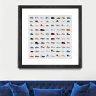 Life Is Short Buy The Shoes by Daleno Art on GIANT ART - orange digital pop