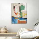 Comic Relief by Daleno Art on GIANT ART - green abstract