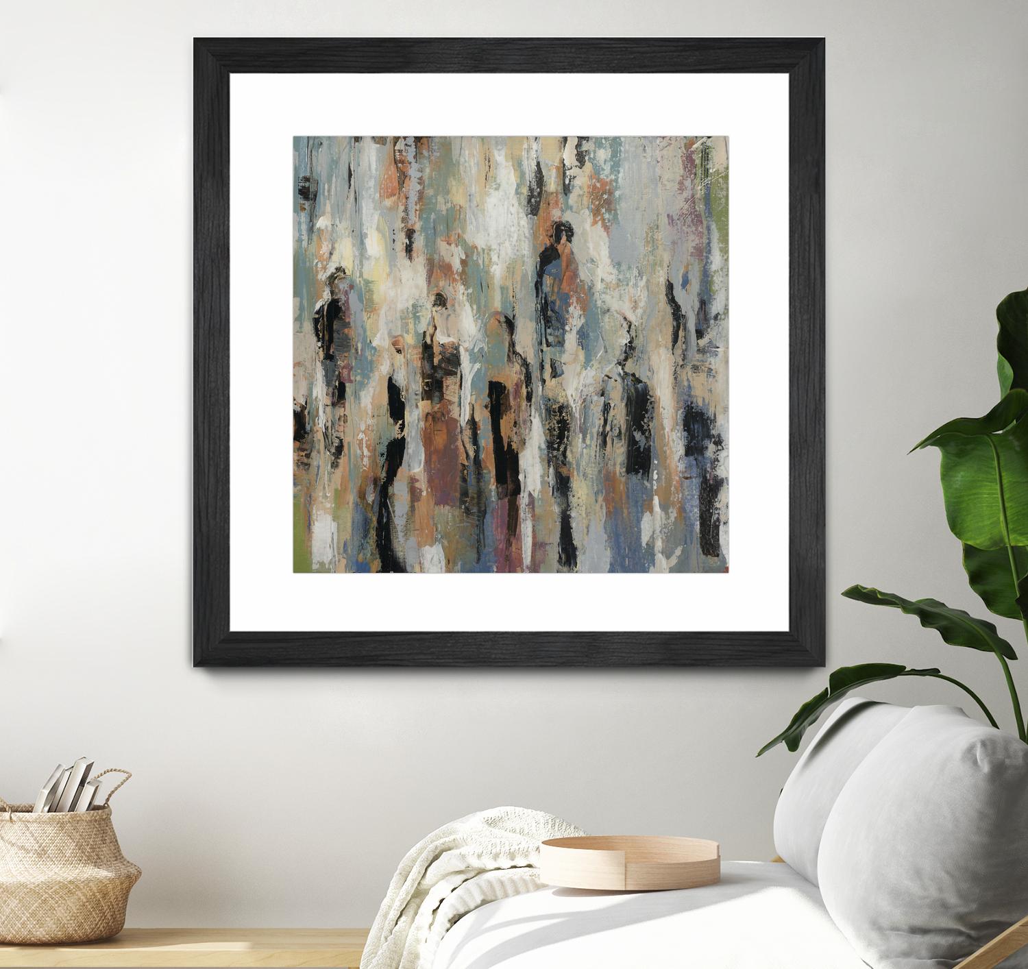 Its Five Oclock by Daleno Art on GIANT ART - green abstract