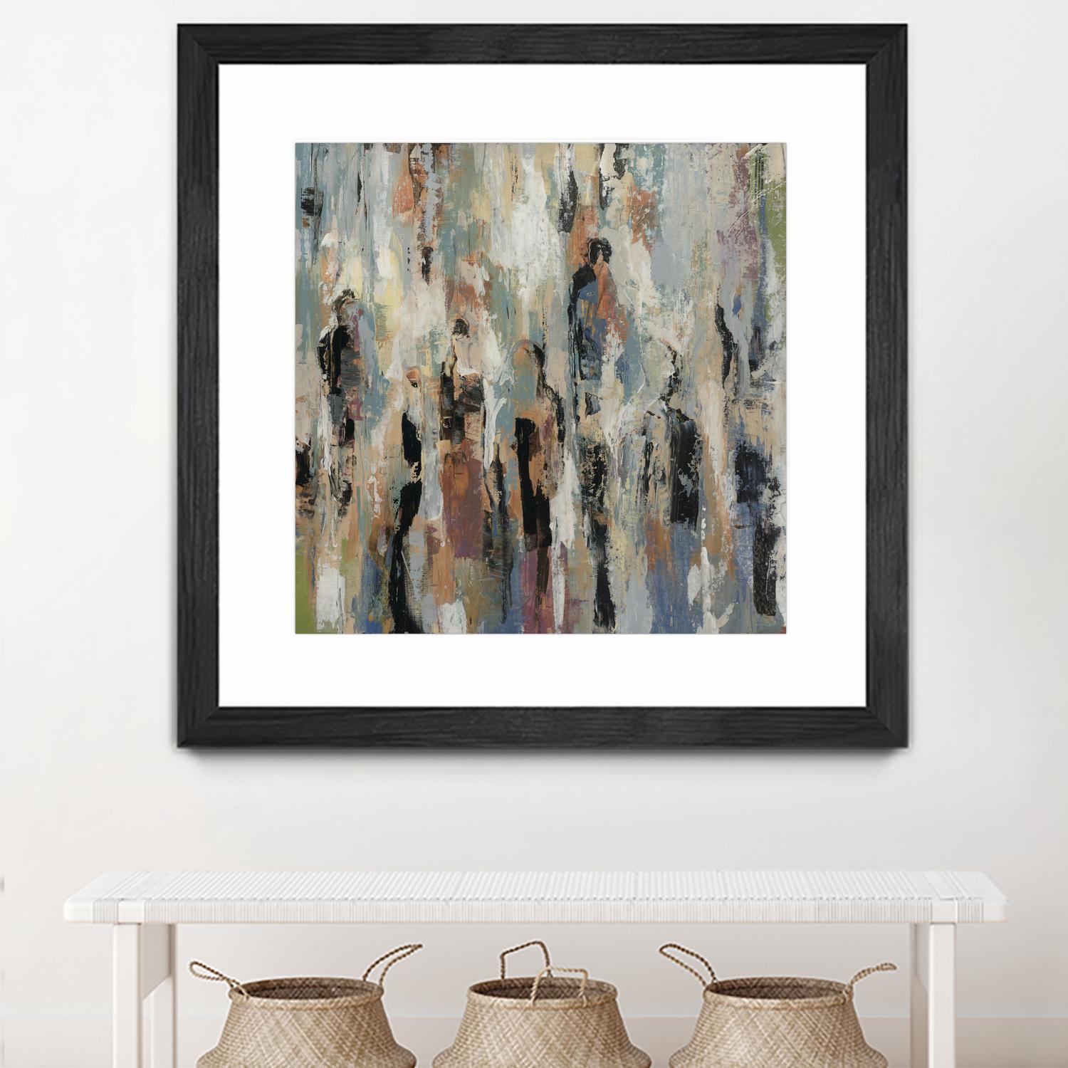 Its Five Oclock by Daleno Art on GIANT ART - green abstract