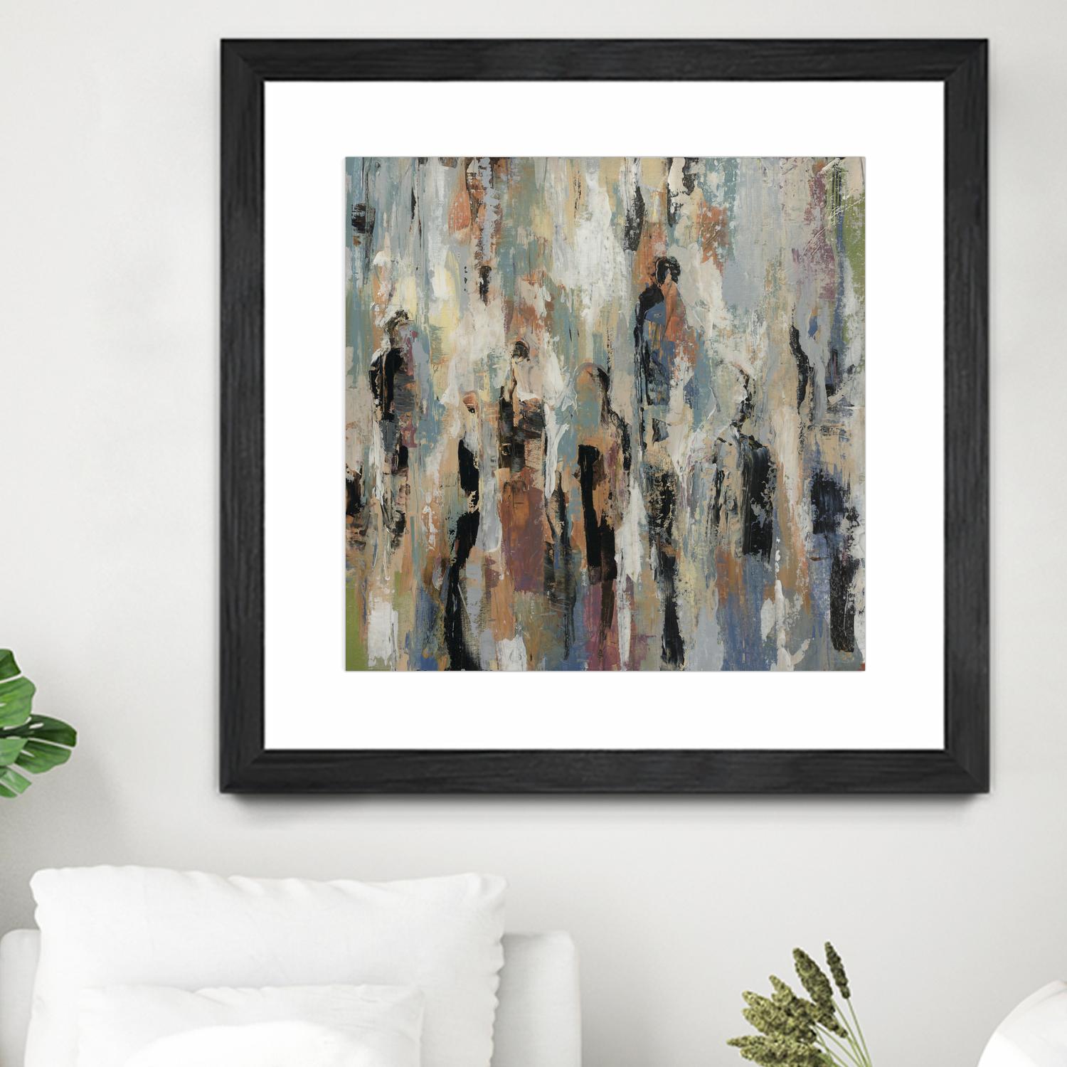 Its Five Oclock by Daleno Art on GIANT ART - green abstract