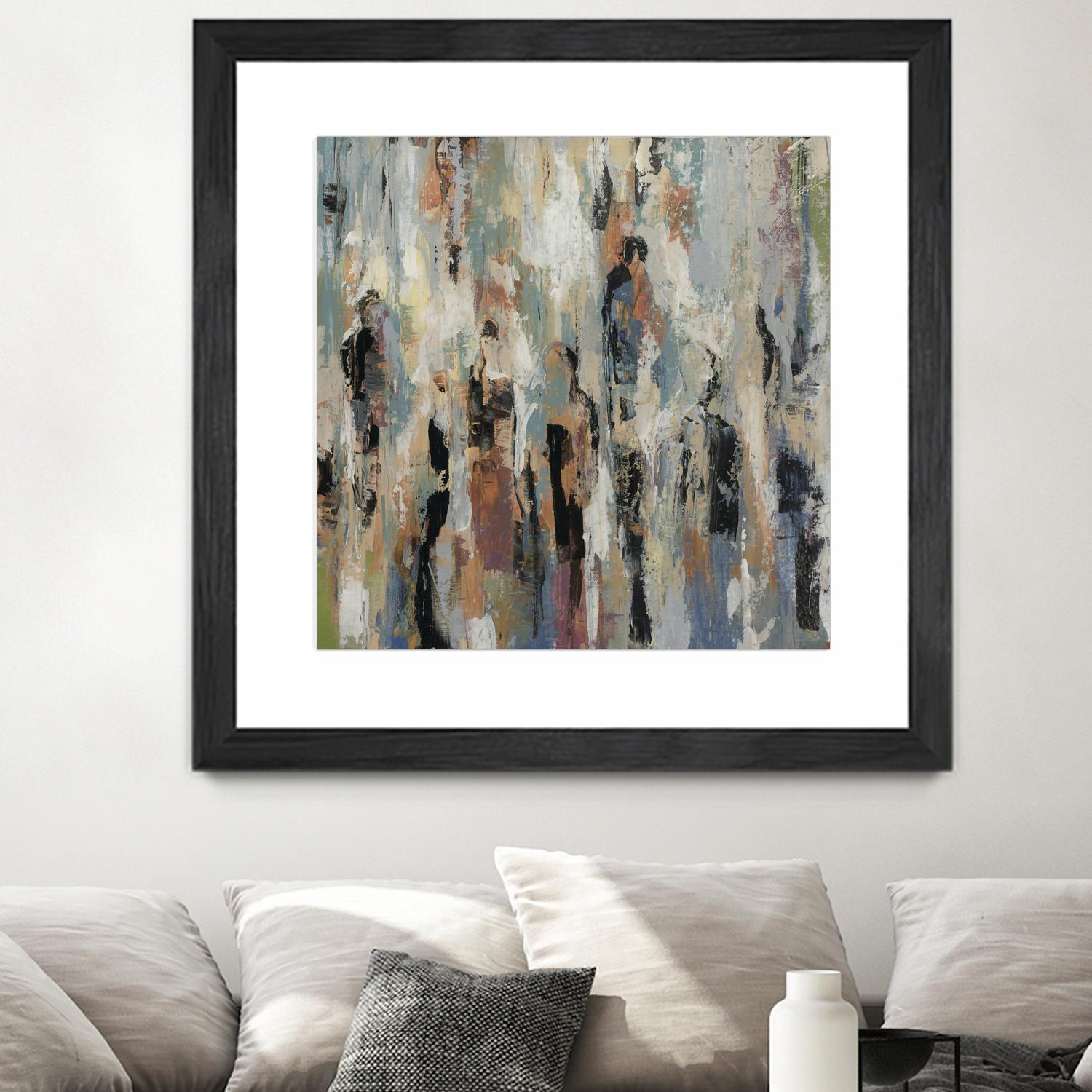 Its Five Oclock by Daleno Art on GIANT ART - green abstract