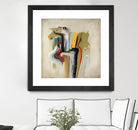 Interfused by Daleno Art on GIANT ART - red shape