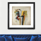 Interfused by Daleno Art on GIANT ART - red shape