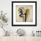 Interfused by Daleno Art on GIANT ART - red shape