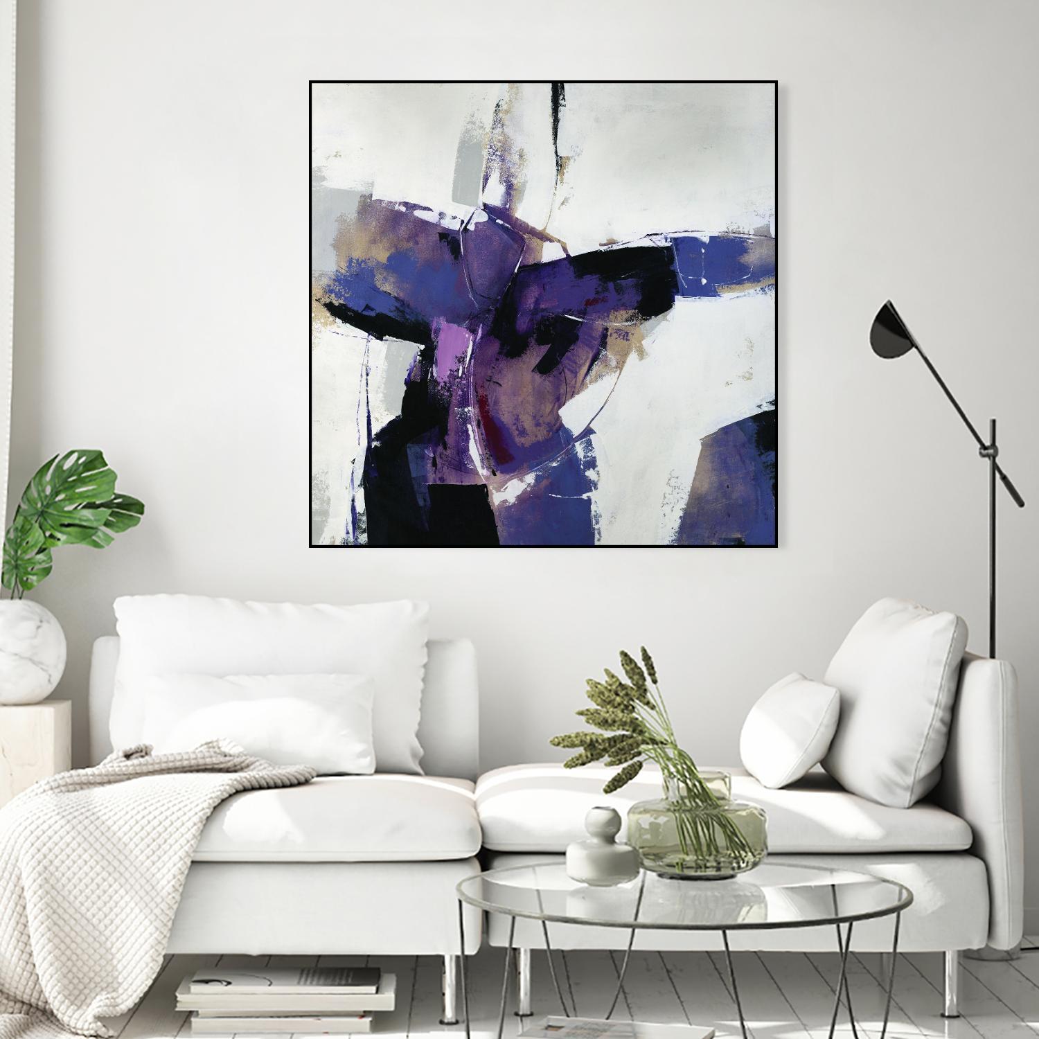 Curious Mischief by Daleno Art on GIANT ART - white abstract abstrait 