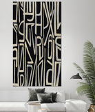 Fun House Vision by Daleno Art on GIANT ART - beige abstract abstrait 