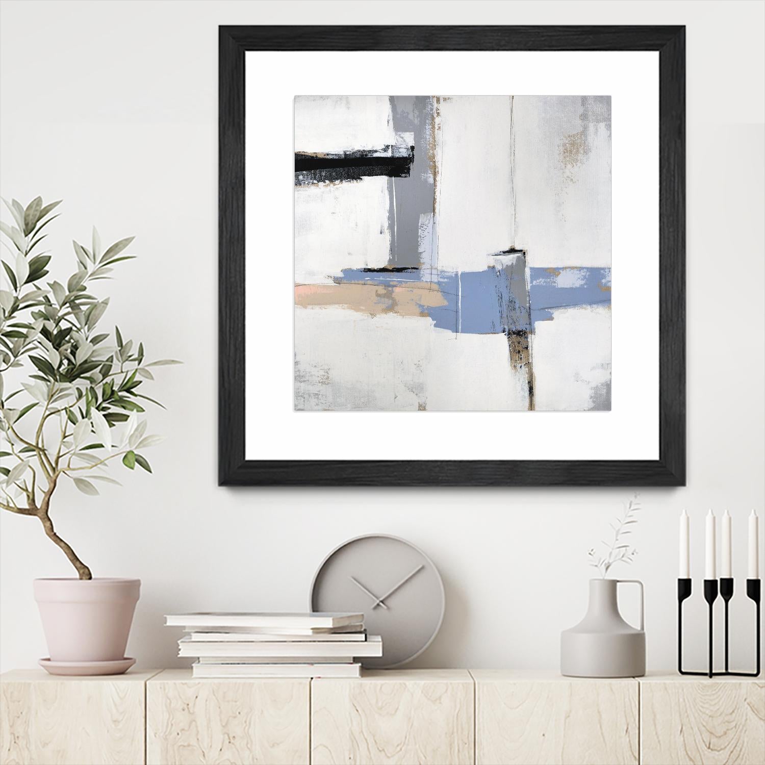 Broken Edges I by Daleno Art on GIANT ART - gold abstract abstrait 