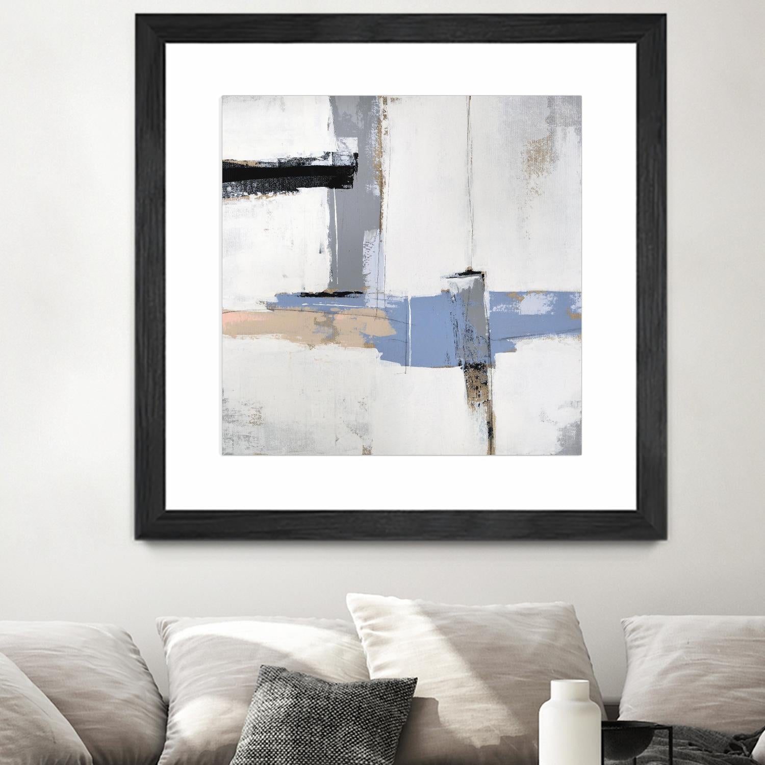 Broken Edges I by Daleno Art on GIANT ART - gold abstract abstrait 
