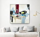 To Tell the Truth I by Daleno Art on GIANT ART - red abstract abstrait 