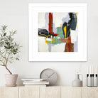 To Tell the Truth III by Daleno Art on GIANT ART - red abstract