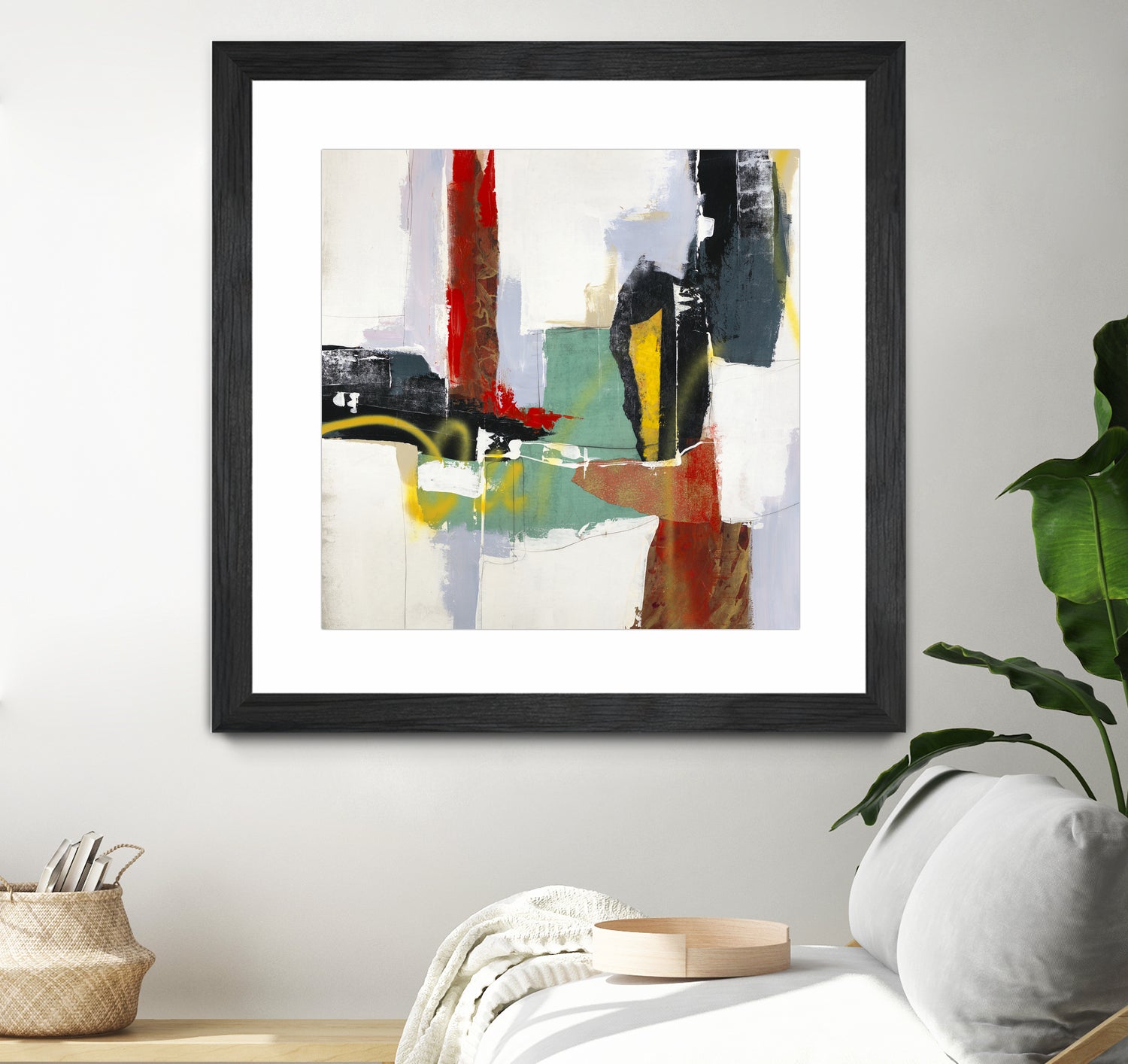 To Tell the Truth III by Daleno Art on GIANT ART - red abstract